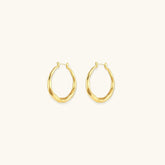 Aire Hoop Earrings
